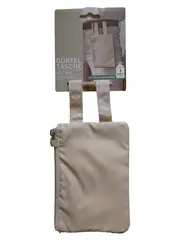 Vorschaubild 1 von Gürteltasche Beige Polyester Reise Bauchtasche Geldbeutel Pass