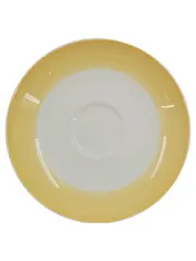Vorschaubild 1 von Unterteller Gelb Premium Porzellan 15cm Made in Germany