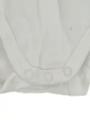 Vorschaubild 4 von Baby Body Gr. 60/62 Weiß Baum-Motiv Kurzarm Baumwolle