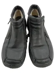 Vorschaubild 2 von Damen Stiefelette Schwarz Gr. 37 Leder Reißverschluss Komfort TEX