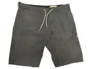 Vorschaubild 1 von Herren Sport Shorts Blau Grafisch Baumwolle Gr. XL
