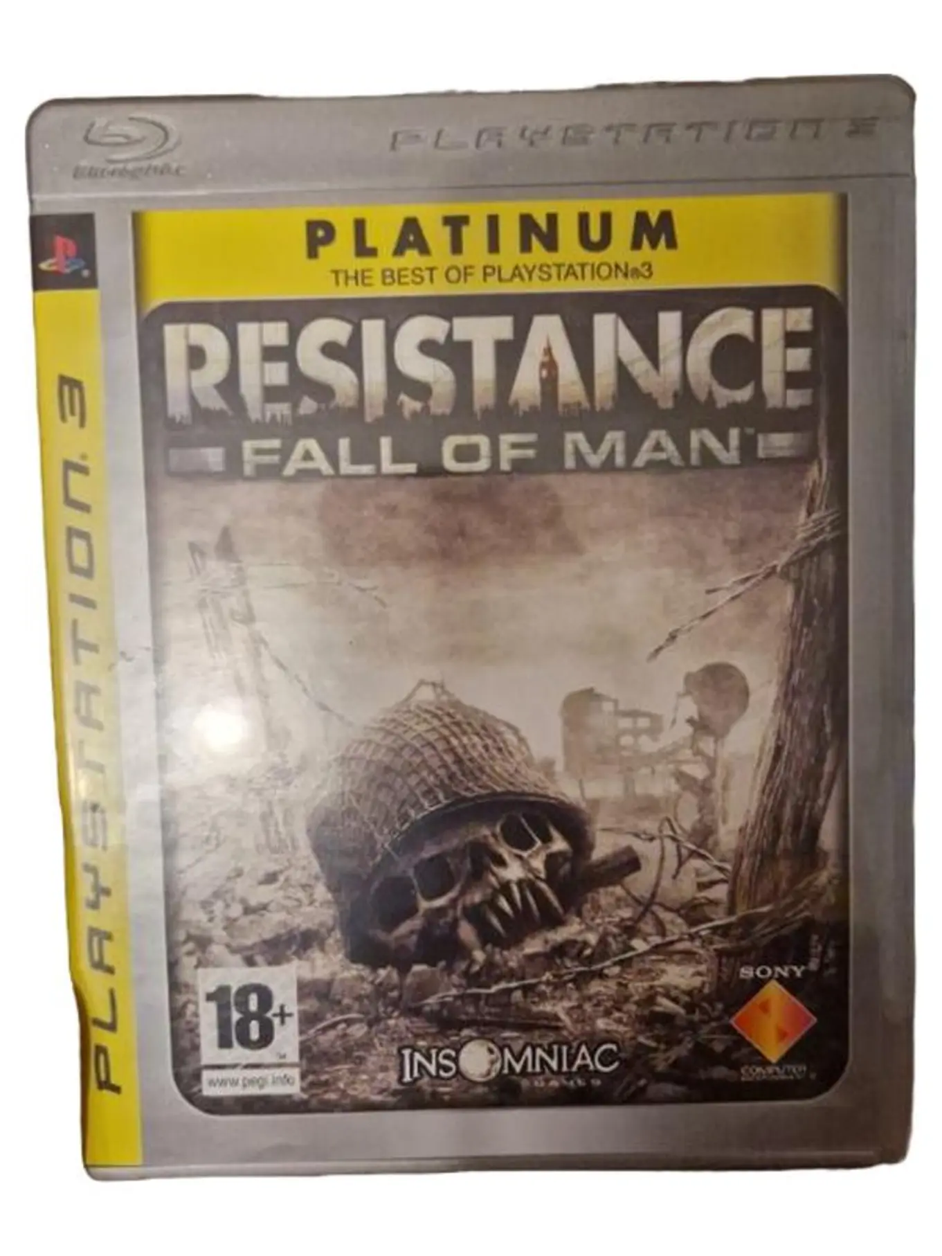 INSOMNIAC GAMES Resistance Fall of Man PS3 Platinum Sony PlayStation 3