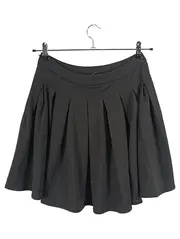 Vorschaubild 1 von Damen Faltenrock Schwarz Gr. M Plissee Mini Casual