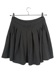 Vorschaubild 2 von Damen Faltenrock Schwarz Gr. M Plissee Mini Casual