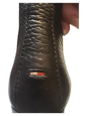 Vorschaubild 6 von Damen Chelsea Stiefelette Leder Schwarz Gr. 38 Blockabsatz