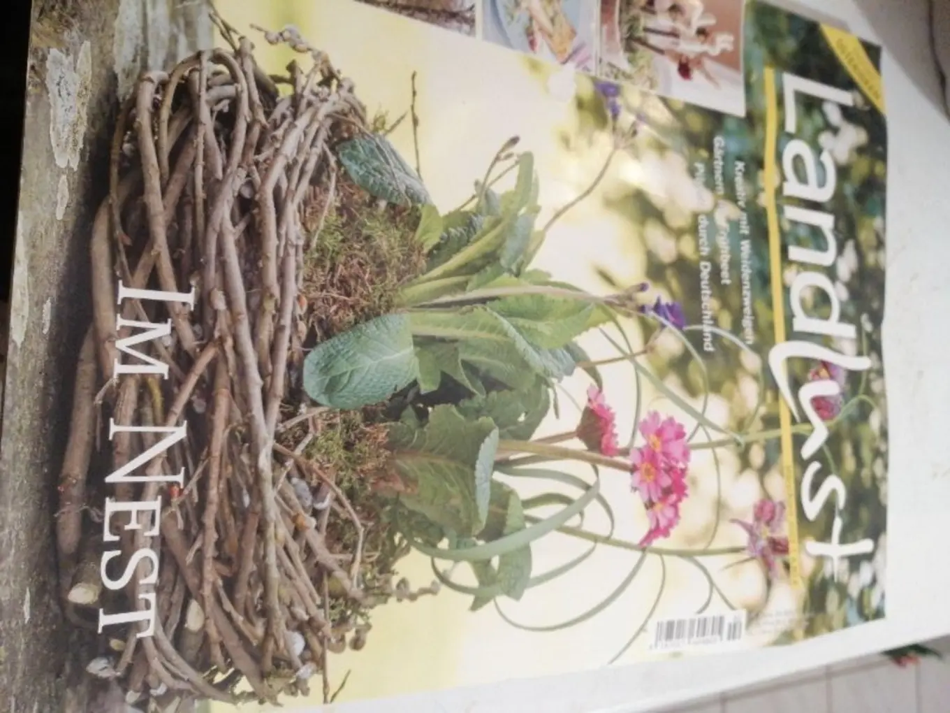 LANDLUST Zeitschrift März/April 2023 Natur Garten Frühling Landleben