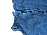 Vorschaubild 4 von Mädchen Sommerkleid Denim Blau Gr. 68 Casual Rüschen Baumwolle