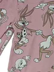 Vorschaubild 3 von Langarmshirt Bugs Bunny Looney Tunes Mädchen Gr. 98 Rosa