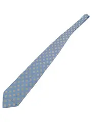 Vorschaubild 1 von Krawatte Herren Seide Hellblau Geometrisch Muster Business