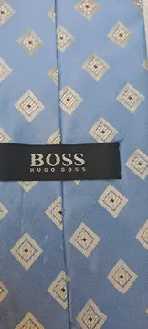 Vorschaubild 2 von Krawatte Herren Seide Hellblau Geometrisch Muster Business
