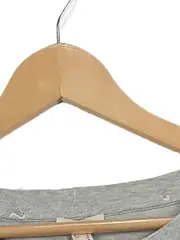 Vorschaubild 4 von Damen T-Shirt S Grau Casual mit Buchstabenmuster