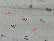 Vorschaubild 2 von Damen T-Shirt S Grau Casual mit Buchstabenmuster