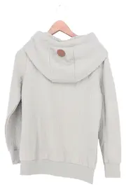 Vorschaubild 2 von Damen Kapuzenpullover Hoodie Gr. 32/XS Grün Strukturmuster Freizeit