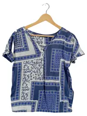 Vorschaubild 1 von Damen Bluse XS Mehrfarbig Casual Baumwolle
