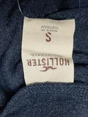 Vorschaubild 3 von Damen Sweatshirt Gr. 36/S Blau Casual Logo-Print HCO