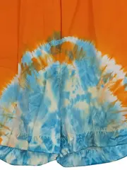 Vorschaubild 2 von Herren Shorts Tie-Dye Orange Größe 40 Sportlich Baumwolle