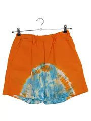 Vorschaubild 1 von Herren Shorts Tie-Dye Orange Größe 40 Sportlich Baumwolle