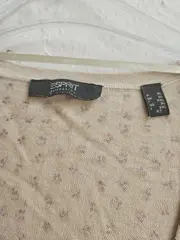 Vorschaubild 3 von Damen Strickjacke Blumenmuster Langarm Knopfleiste Mehrfarbig XL