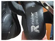 Vorschaubild 2 von Evolution Damen Sandalen Leder Schnallen Schwarz Gr. 36