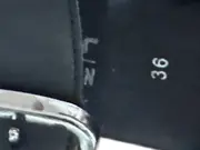 Vorschaubild 3 von Evolution Damen Sandalen Leder Schnallen Schwarz Gr. 36