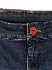 Vorschaubild 2 von Damen Jeans Regular Fit Blau Uni Baumwolle Stretch Gr. W29 38 M L30