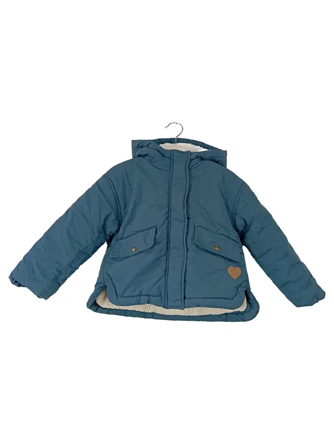 VERTBAUDET Mädchen Steppjacke 110 Blau Casual Outdoor