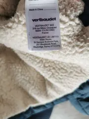 Vorschaubild 4 von Mädchen Steppjacke Gr. 110 Blau Casual Outdoor