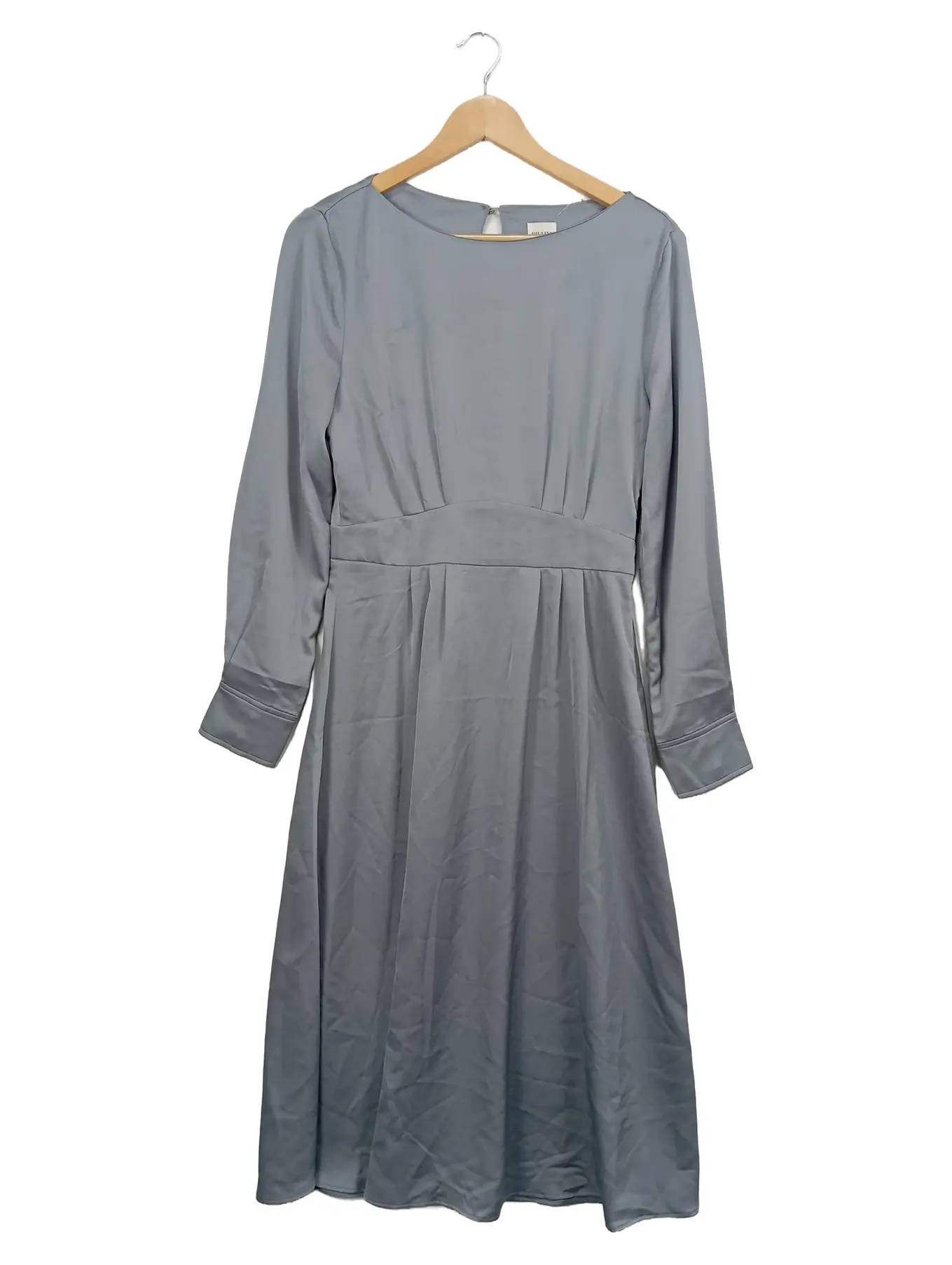 GIULIVA HERITAGE X H&M Damen Festliches Kleid Gr. 38 Blau Elegant Midikleid