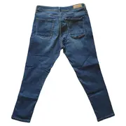 Vorschaubild 2 von Damen Jeans Hose Regular Fit Blau W29 L24 Baumwolle Elasthan