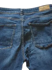 Vorschaubild 7 von Damen Jeans Hose Regular Fit Blau W29 L24 Baumwolle Elasthan