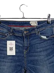 Vorschaubild 3 von Damen Jeans Hose Regular Fit Blau W29 L24 Baumwolle Elasthan