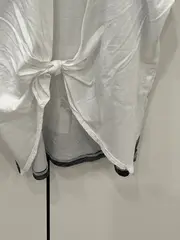 Vorschaubild 6 von Damen Tanktop Palmenprint Pailletten Gr. 34/XS weiß Casual