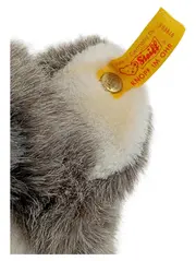 Vorschaubild 2 von Plüschtier Husky Hund grau-weiß 29cm Knopf im Ohr