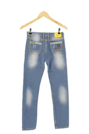 Vorschaubild 2 von Kinder Destroyed Jeans Gr. 146 Blau Modisch Casual