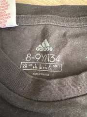 Vorschaubild 3 von Kinder T-Shirt Schwarz 134 Sportlich Blumenmuster Kurzarm