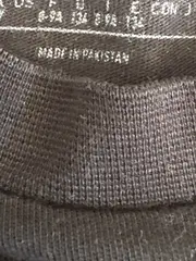 Vorschaubild 5 von Kinder T-Shirt Schwarz 134 Sportlich Blumenmuster Kurzarm