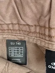 Vorschaubild 6 von Cargo Shorts Kinder Gr. 140 Beige Baumwolle Bermuda