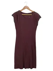Vorschaubild 1 von Damen Etuikleid Gr. 42;XL Lila Modern Business