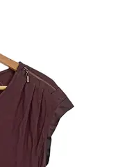 Vorschaubild 2 von Damen Etuikleid Gr. 42;XL Lila Modern Business