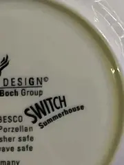 Vorschaubild 3 von Gallo Design Switch Summerhouse Arabesco Suppenteller 24cm Grün