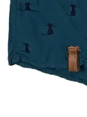 Vorschaubild 5 von Damen T-Shirt Petrol Gr. 36/S mit Katzenmuster Casual