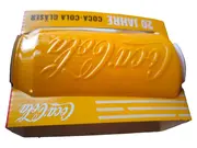 Vorschaubild 3 von Glas Dosenform Trinkglas Retro Logo 20 Jahre Gelb 12cm
