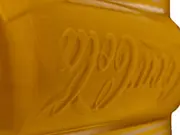 Vorschaubild 7 von Glas Dosenform Trinkglas Retro Logo 20 Jahre Gelb 12cm