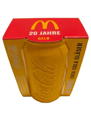COCA-COLA Trinkglas