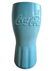 Vorschaubild 2 von Glas Türkis McDonald's Edition 300ml Relief Logo Trinkglas Sammelglas