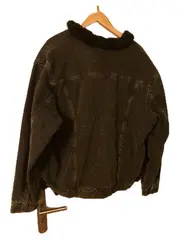 Vorschaubild 4 von Herren Jeansjacke Sherpa Kragen Grau Größe XXL Trucker Premium