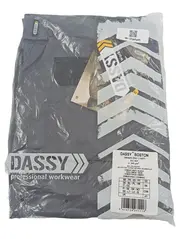 Vorschaubild 1 von DASSY Boston Arbeitshose Herren Gr. 56 Zementgrau/Schwarz NEU