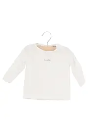 Vorschaubild 1 von Langarmshirt Kinder Gr. 56 Weiß Basic Casual Baumwolle Shirt