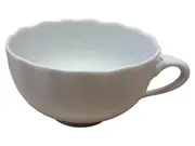 Vorschaubild 1 von Tasse Porzellan Klassisch Weiß Uni 9cm