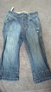 Vorschaubild 2 von Kinder Jeans Regular Fit Blau Gr. 80 Baumwolle Casual
